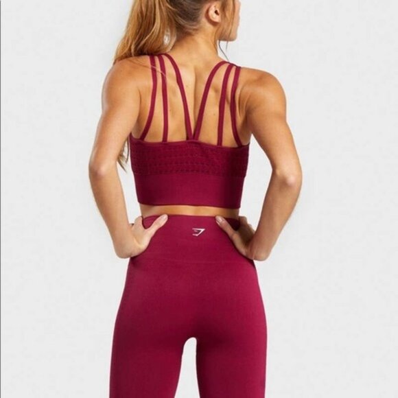 Gymshark Energy Seamless Crop Top Bra Small - Picture 2 of 6